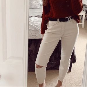 Free People White Jeans